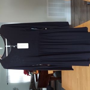 Longyuan Black Dress with Pockets!